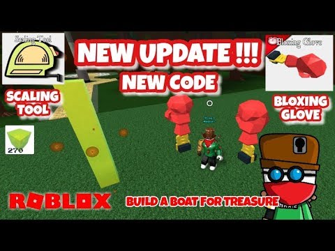 New Update Scaling Tool New Code New Boxing Block Roblox - roblox build a boat for treasure boxing glove