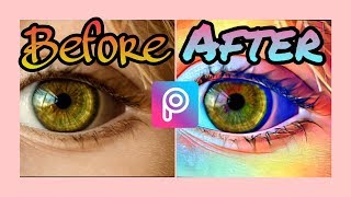 PicsArt How To Create Eyes Clor Shop | Editing | screenshot 3