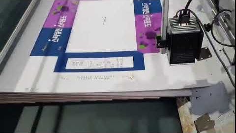 Cardboard UV coding and marking -high resolution inkjet printer