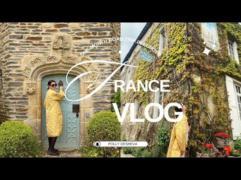 Vlog - Europe Road Trip - One of the most beautiful villages in France - Rochefort-en-Terre