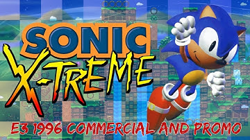Authentic Sonic X-treme E3 1996 Commercial and Promo Video
