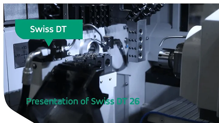 Tornos Swiss DT - Presentation of Swiss DT 26