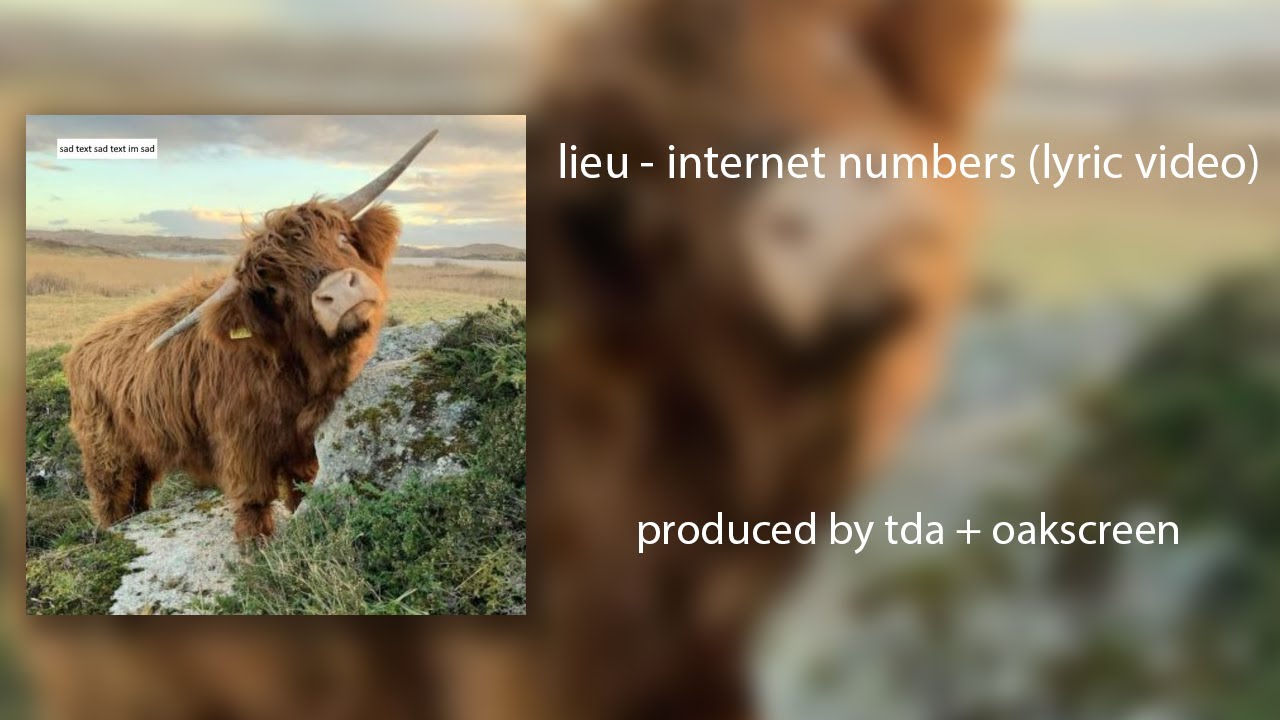 Watch lieu - internet numbers (lyric video) on YouTube Watch lieu - internet numbers (lyric video) on YouTube