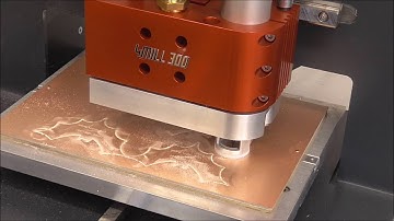 4MILL300 milling machine   PCB contouring