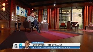 Hall Of Famer Cris Carter Calls The Res - 12115