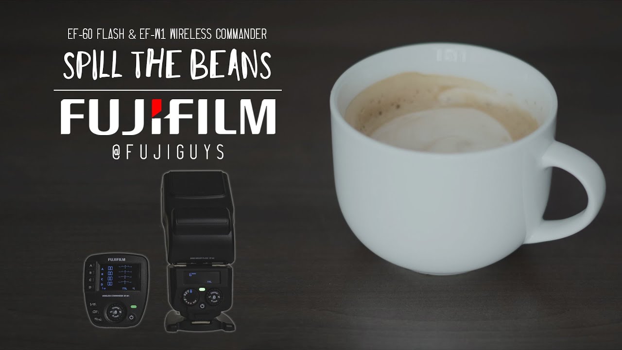 EF-60 Flash & EF-W1 Wireless Commander - Spill the Beans
