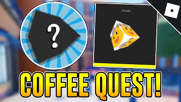 How to get the TCUBE KILL EFFECT & COFFEE QUEST BADGE in ARSENAL | Roblox