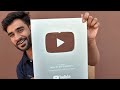 SILVER PLAY BUTTON- YASHKEEXPERIMENTS