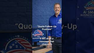 Stop Writing Quote Follow-Ups Manually  #FollowUp #SmallBusinessAI #AIProfessional