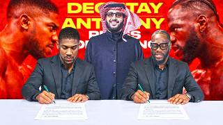 BREAKING: Anthony Joshua vs Deontay Wilder Contracts Signing DONE!