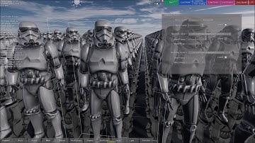 Wicked Engine - Crowd animation [C++][DX11]