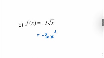 [PreCal] Power Function: Identifying Power Functions