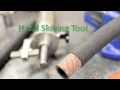 Hydraulic Hose Skiving Tool