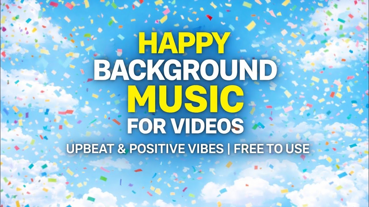 Happy Background Music for Videos | Upbeat & Positive Vibes | Free to ...