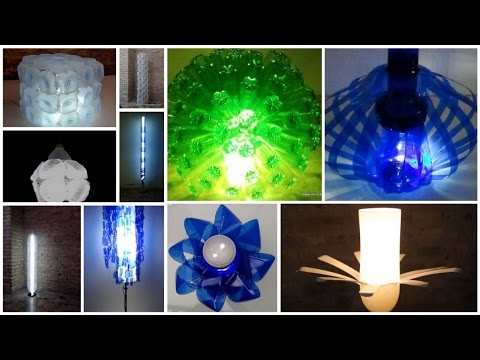 Diy.más de 20 lámparas creativas con material reciclado 20 ... Creativo Reciclados comedor