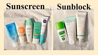 Sunblock vs Sunscreen // bedanya + bagusan mana (teringkas utk pemula)