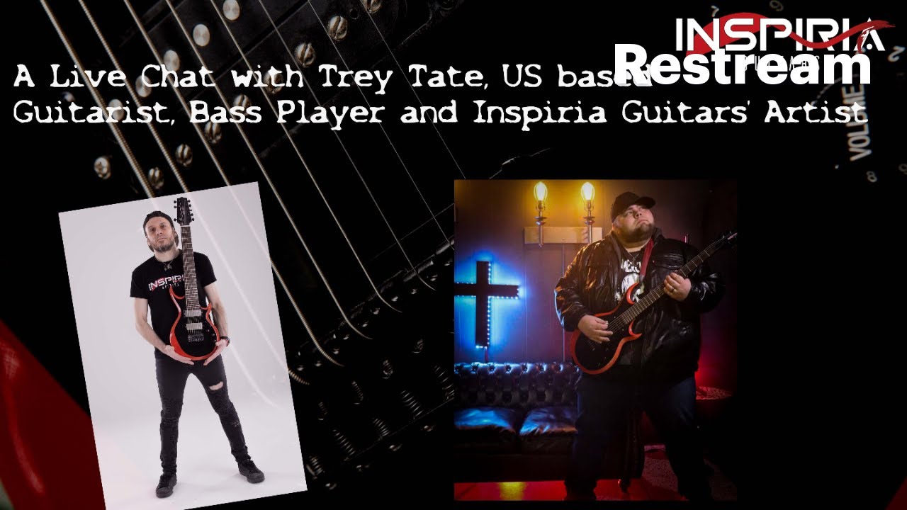 🎸 LIVE: Guitar Talk & Jam Session with Trey Tate & Dimitry - Inspiria Guitars Artist Series