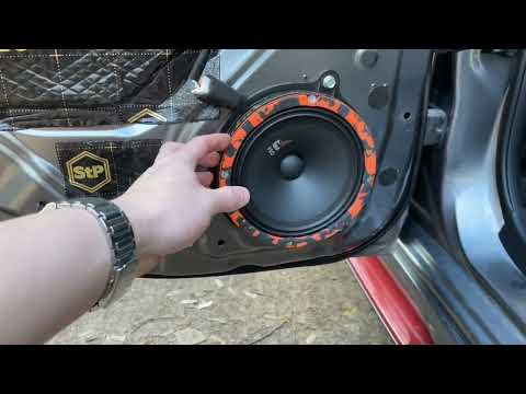 Замена штатных динамиков в Nissan Note e-Power HE12 на DL Audio Gryphon Pro 165