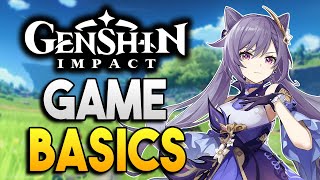 Introduction to the game - Basics you should KNOW before you join Tevyat! -【Genshin Impact】