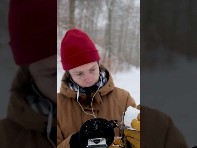 Cutting Snow ASMR