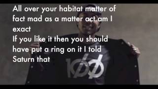 Video thumbnail of "KB - Undefeated [Lyrics] (EP: "100")"