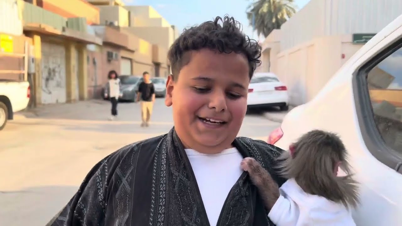 يزن سوى حفله لعياله والبطريق ضرب ولده وداخ 😭💔(9 )