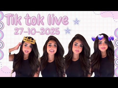 بث رغد الكويتيه برنامج تيك توك تاريخ 2025 10 27