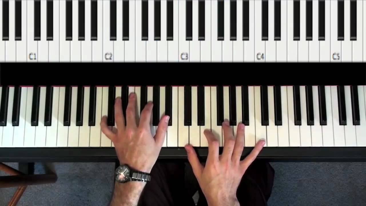 Ray Charles - Everyday I Have The Blues - Advanced Blues Licks in Bb Piano Lesson