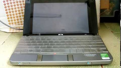 HP2133 running with UBUNTU 10.04 netbook edition test