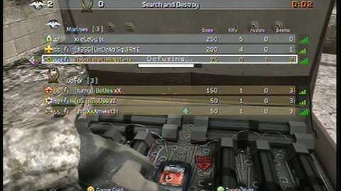 CoD4 Gamebattles 1v3 Clutch