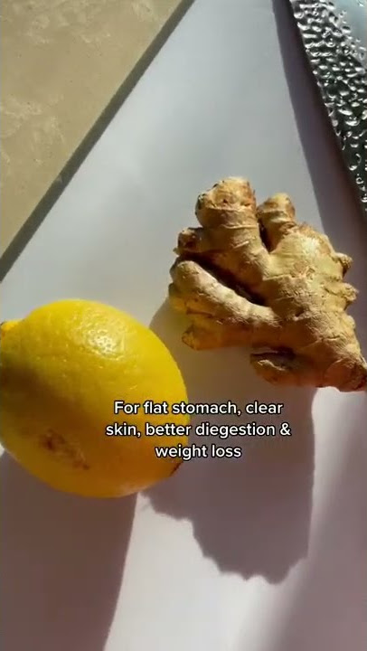 Minuman jahe-lemon untuk menurunkan berat badan 🍋 | Plus pengobatan rumahan terbaik untuk IBS!