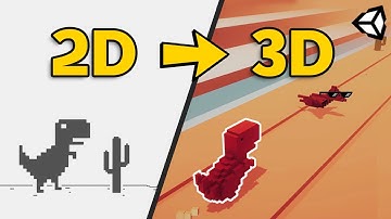 Recriei o Jogo do T-Rex do Google Chrome... Mas em 3D!