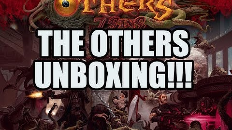 The Others: 7 Sins   Unboxing Kickstarter