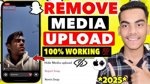 Fix Snapchat Media Upload Problem iOS | Remove Snapchat Media Upload Problem | Media Upload Snapchat