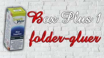 Folder-gluer Box Plus 1 making little boxes