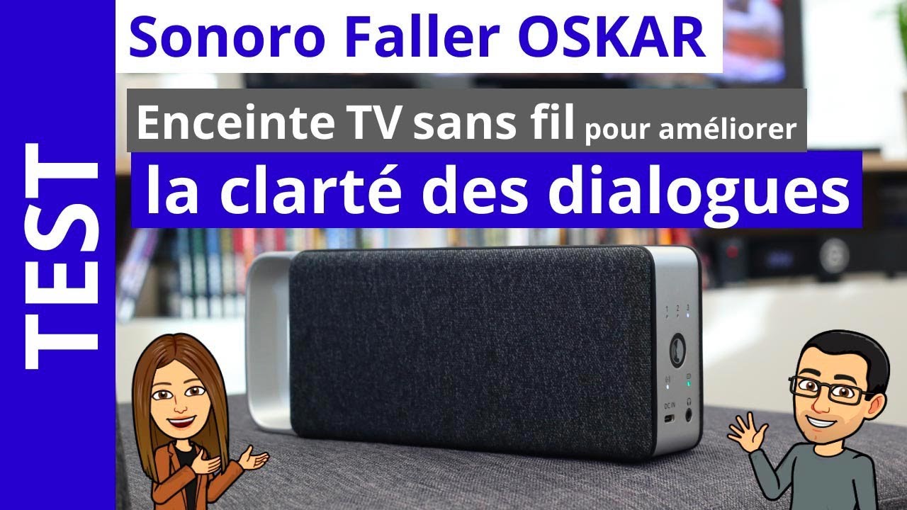 Sonoro Oskar : notre test de l'enceinte TV sans fil pour améliorer