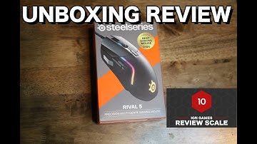 SteelsSeries Rival 5 | Wireless Gaming Mouse | Unboxing Review