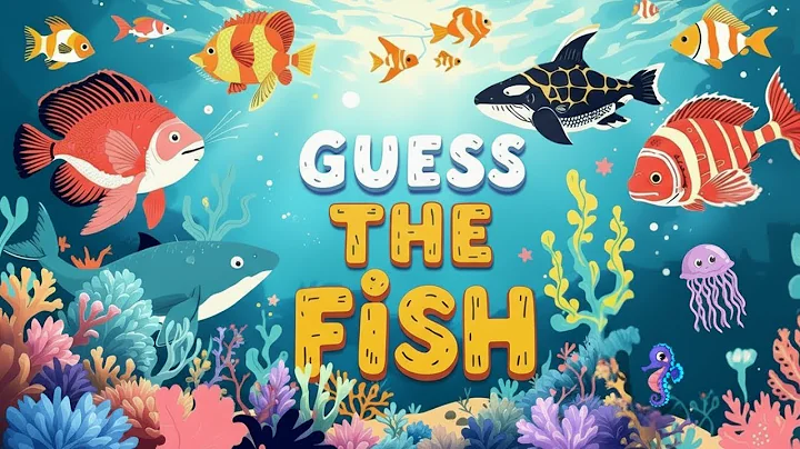 Sea Animals Quiz for Kids | Aquatic Animals Names in English |  Guess Sea Fish Names | Ocean Animals