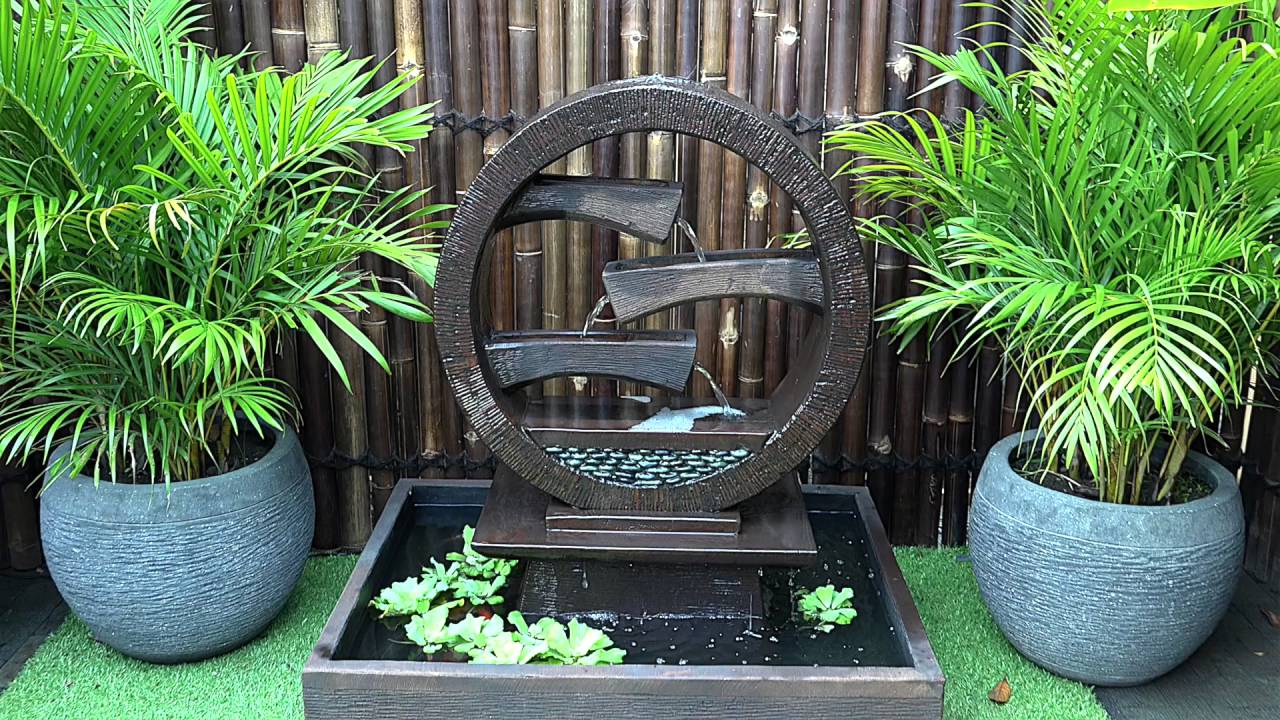 Wagon Wheel Fountain Medium Youtube