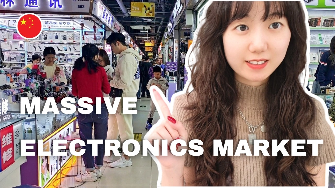 Inside World's BIGGEST TECH MARKETS in Shenzhen, China (Slow Chinese, HSK 2-4, business in China)