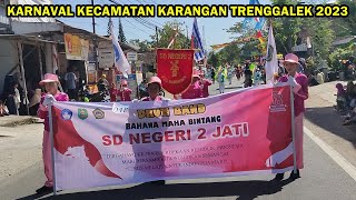 DRUMBAND SDN 2 JATI KARNAVAL KECAMATAN KARANGAN TRENGGALEK 2023