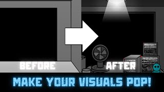 How to IMPROVE the visuals in your FNAF fangame on Scratch!