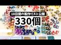18日で330個の製作スケジュール公開