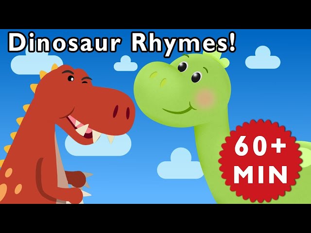 Dinosaur Stomp + More | Mother Goose Club Nursery Rhymes