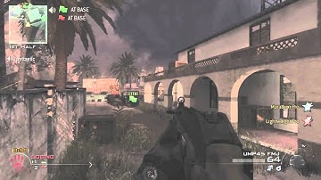 MW2: GB Match - 4v4 CTF - Rundown (Game 2/2)