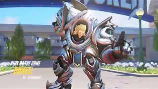 Overwatch | Reinhardt Sextuple kill POTG