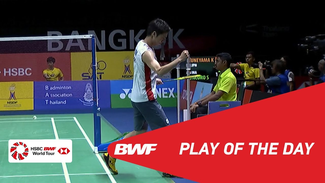 Play Of The Day TOYOTA Thailand Open 2018 SF BWF 2018