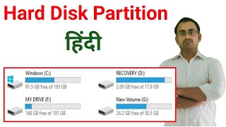 hard disk ka partition kaise banaye, hard disk ka partition kaise kare, laptop hard disk problem