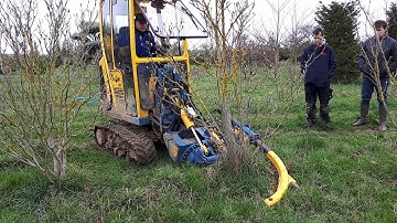 MDE digging machine Globe 120 | bomen rooimachine