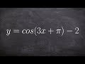 Learn How to Graph the Cosine Function with a Phase Shift